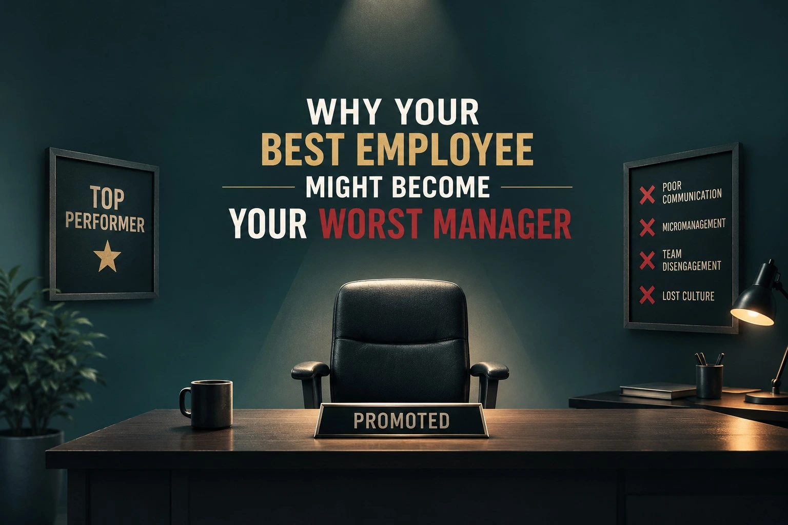 Why Your Best Employee Could End Up As Your Worst Manager